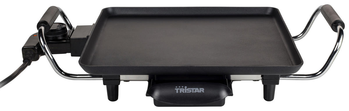 TISCHGRILL TRISTAR BP-2958  - Schwarz/Alufarben, KONVENTIONELL, Metall (28/28cm) - Atrigo