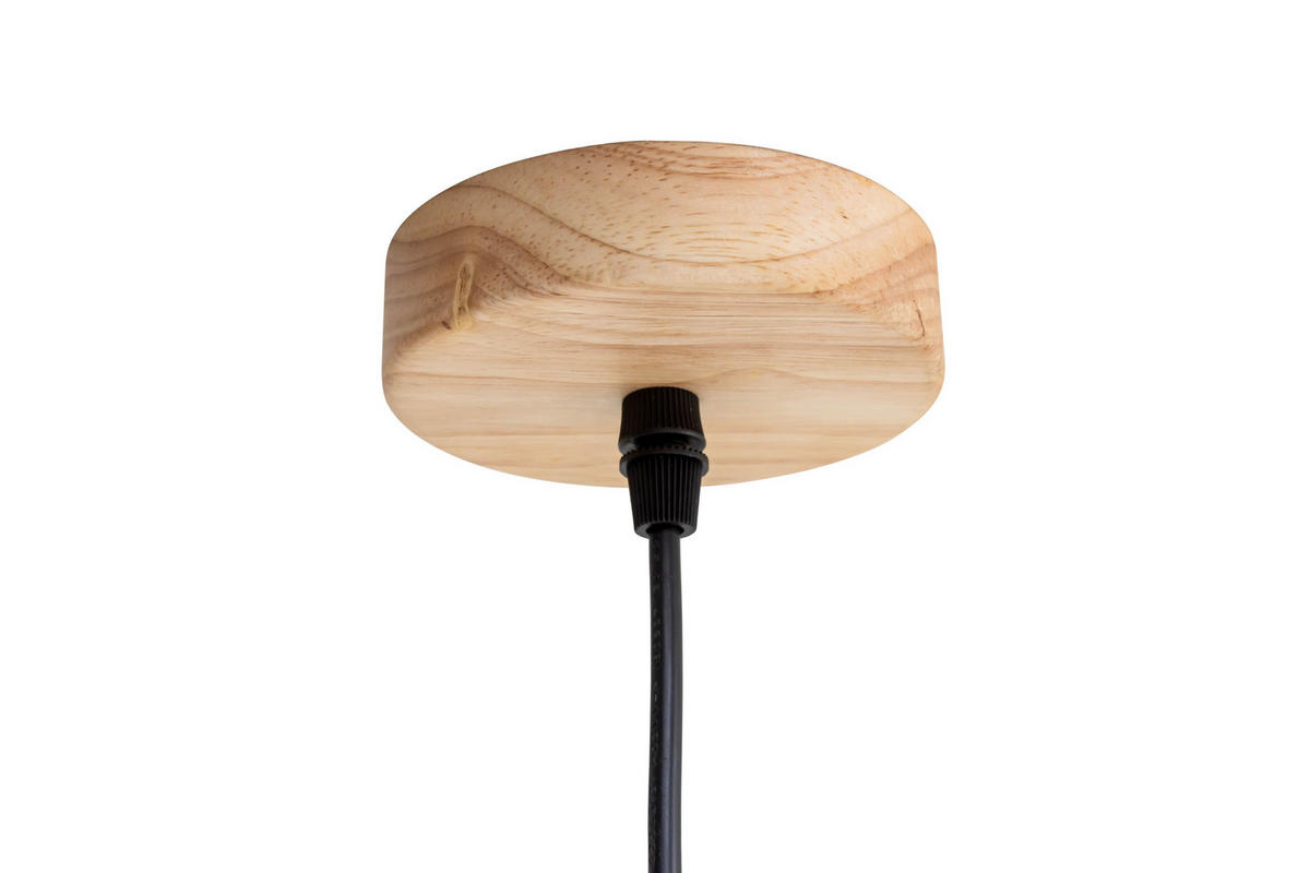 HÄNGELEUCHTE 50/120 cm  - Eichefarben/Naturfarben, Basics, Holz/Textil (50/120cm) - Novel