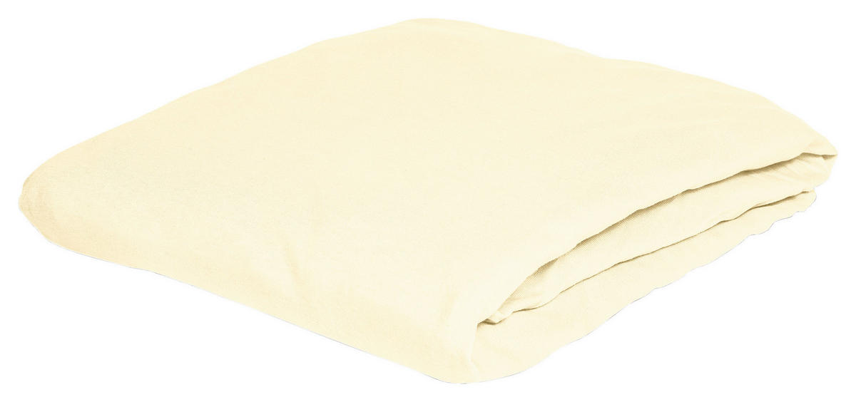 SPANNBETTTUCH Jersey  - Naturfarben, KONVENTIONELL, Textil (150/200cm) - Irisette