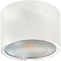 STROPNÉ LED SVIETIDLO, 11,3/8 cm  - biela, Basics, kov (11,3/8cm)