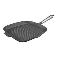GRILLPANNA 28/28 cm  - silver/svart, Design, metall (28/28cm)