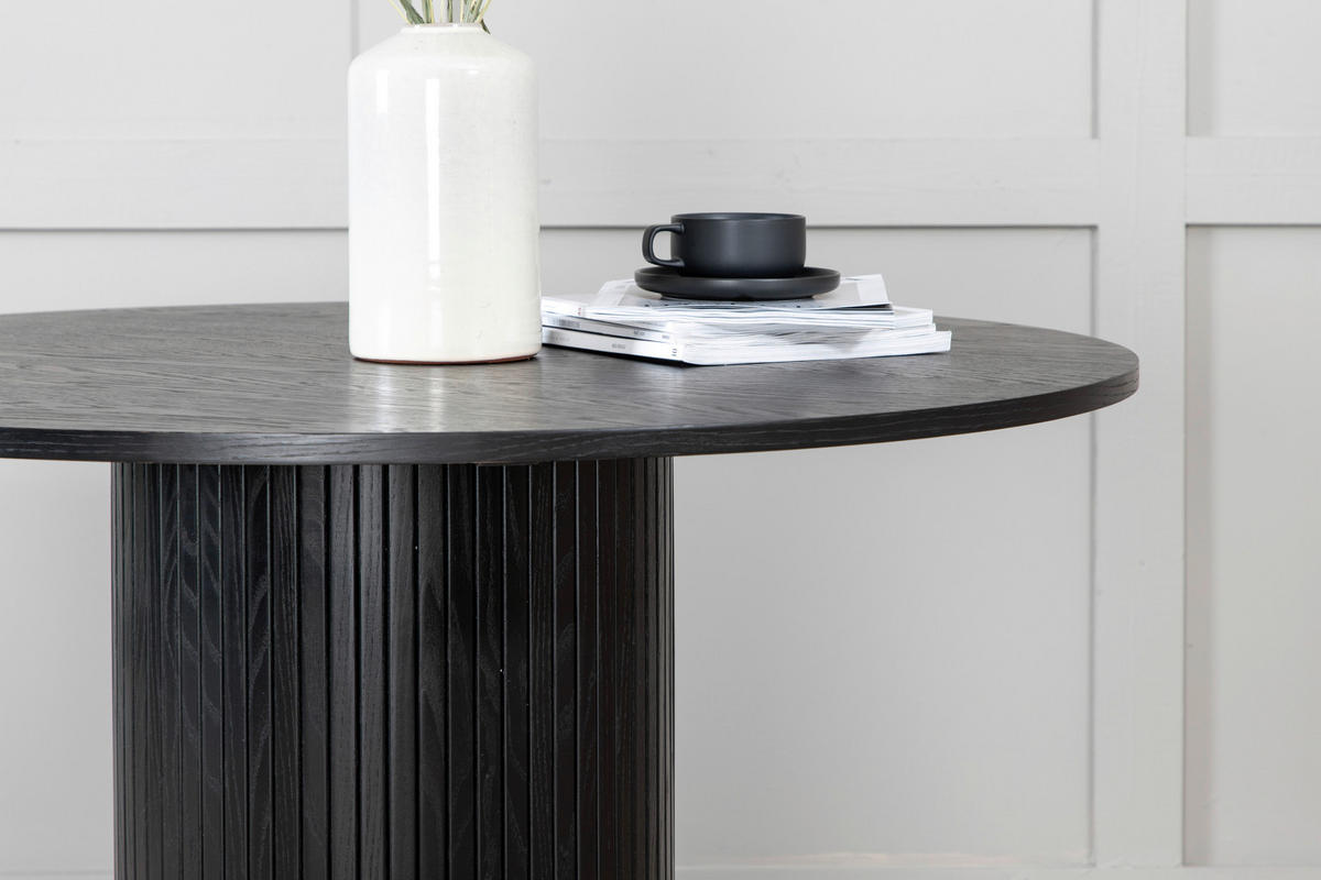 ESSTISCH in Holzwerkstoff 110/110/75 cm  - Schwarz, Design, Holzwerkstoff (110/110/75cm) - Livetastic