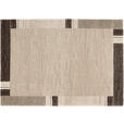 WEBTEPPICH 120/170 cm Palazzo Lobo Braun, Beige  - Beige/Braun, KONVENTIONELL, Textil (120/170cm) - Novel