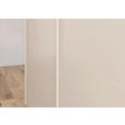 SCHWEBETÜRENSCHRANK 271/223/68 cm 3-türig Champagner  - Champagner, KONVENTIONELL, Glas/Holzwerkstoff (271/223/68cm) - Novel