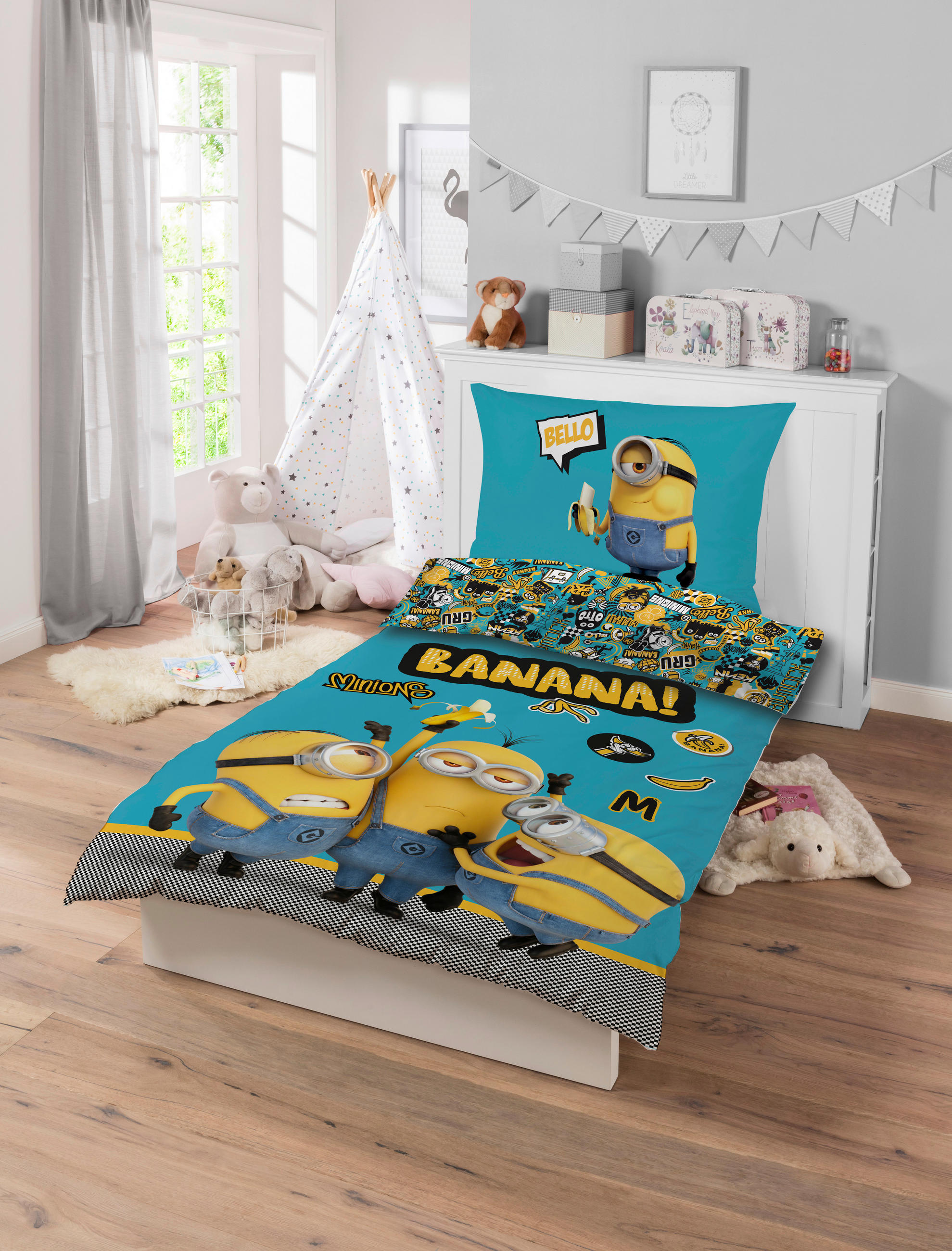 BETTWÄSCHESET Renforcé 160/210 cm  65 cm/100 cm  - Champagner, Basics, Textil (160/210cm)