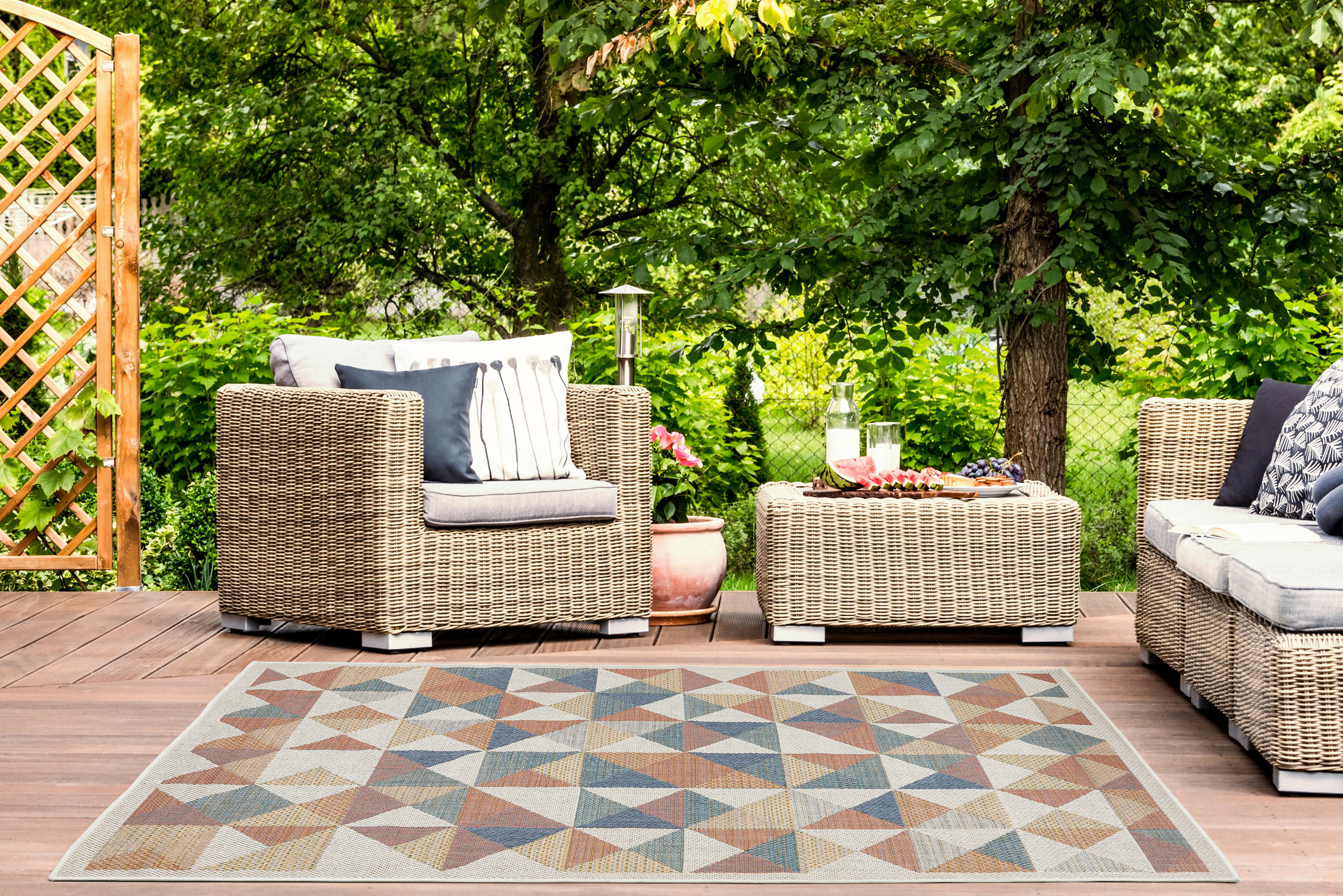 OUTDOORTEPPICH 160/230 cm Sedona Multicolor  - Multicolor, Design, Textil (160/230cm)