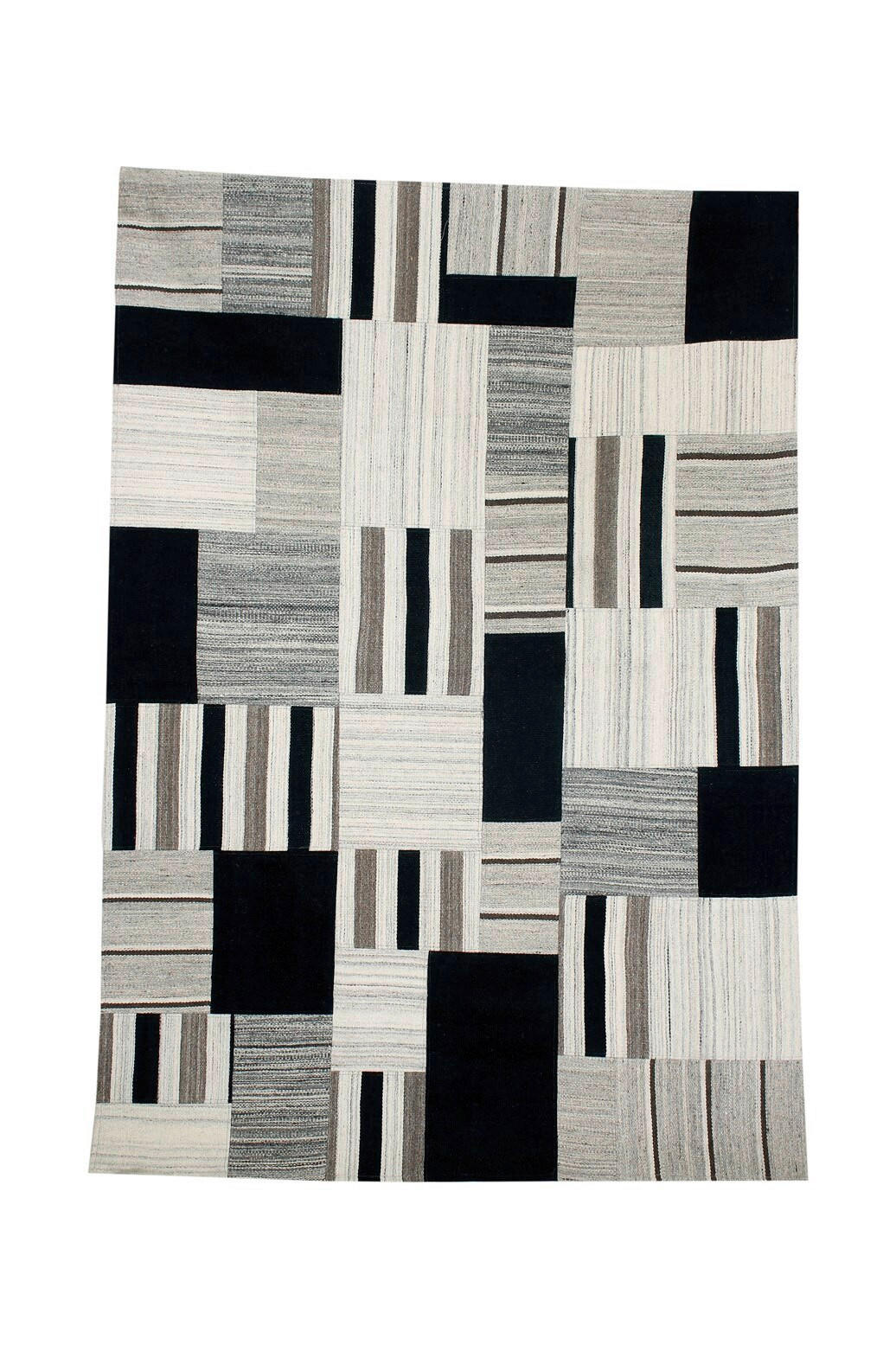 FLACHWEBETEPPICH 80/150 cm Grau, Multicolor  - Multicolor/Grau, Design, Textil (80/150cm) - Novel