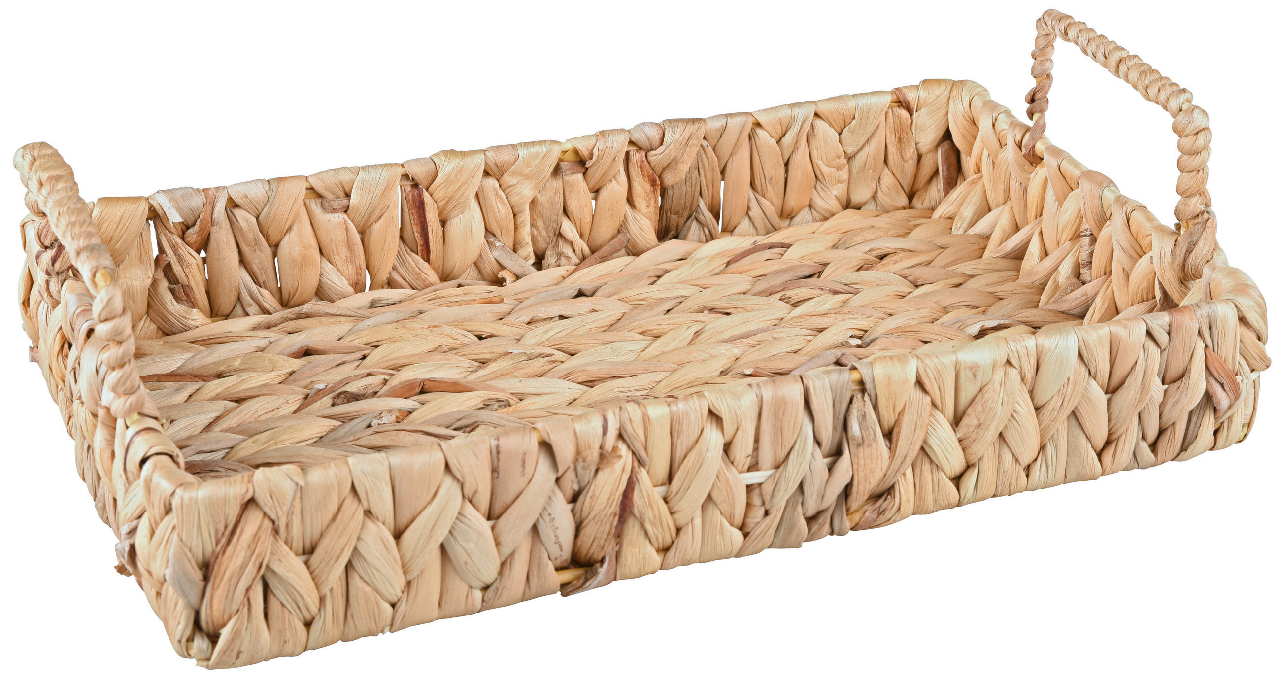 SERVIERTABLETT   37/23/6-10 cm   - Naturfarben, Basics, Naturmaterialien/Metall (37/23/6-10cm) - Landscape