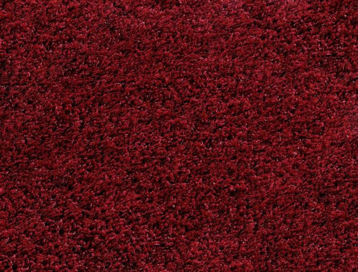 LÄUFER 80/200 cm Fashion Shaggy Rot  - Rot, Basics, Textil (80/200cm) - Novel