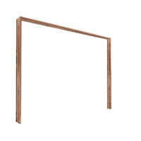 RAM FÖR GARDEROB 192/215/23 cm   - ekfärgad, Basics, trämaterial (192/215/23cm) - MID.YOU