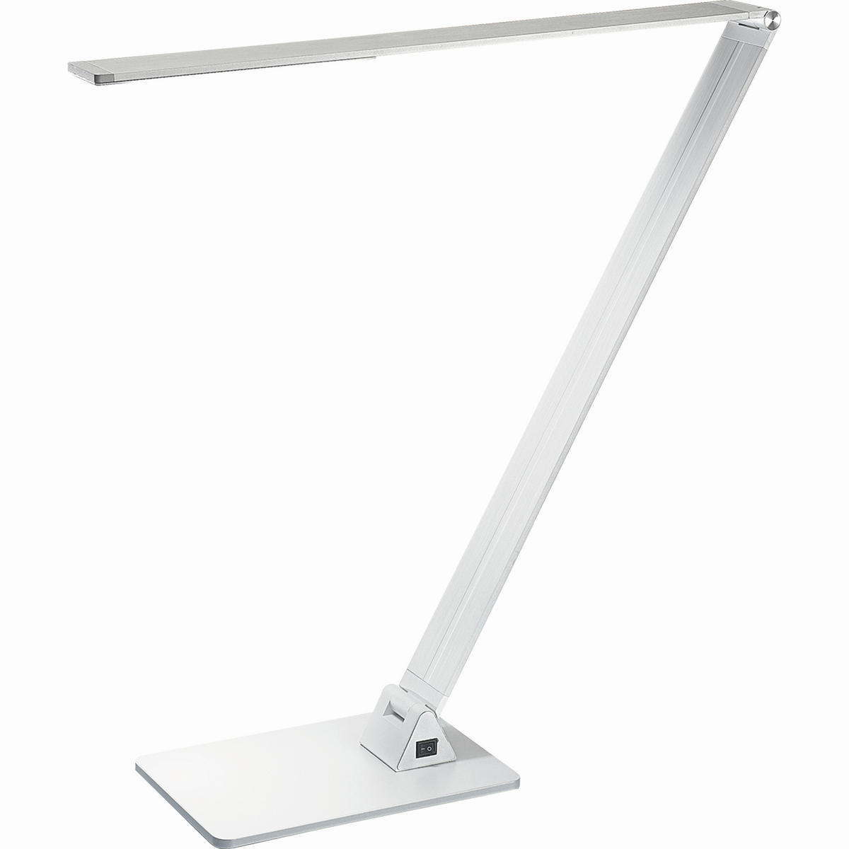 LED-SCHREIBTISCHLEUCHTE Wasp 100/106 cm   - Alufarben, Basics, Metall (100/106cm) - Fabas Luce