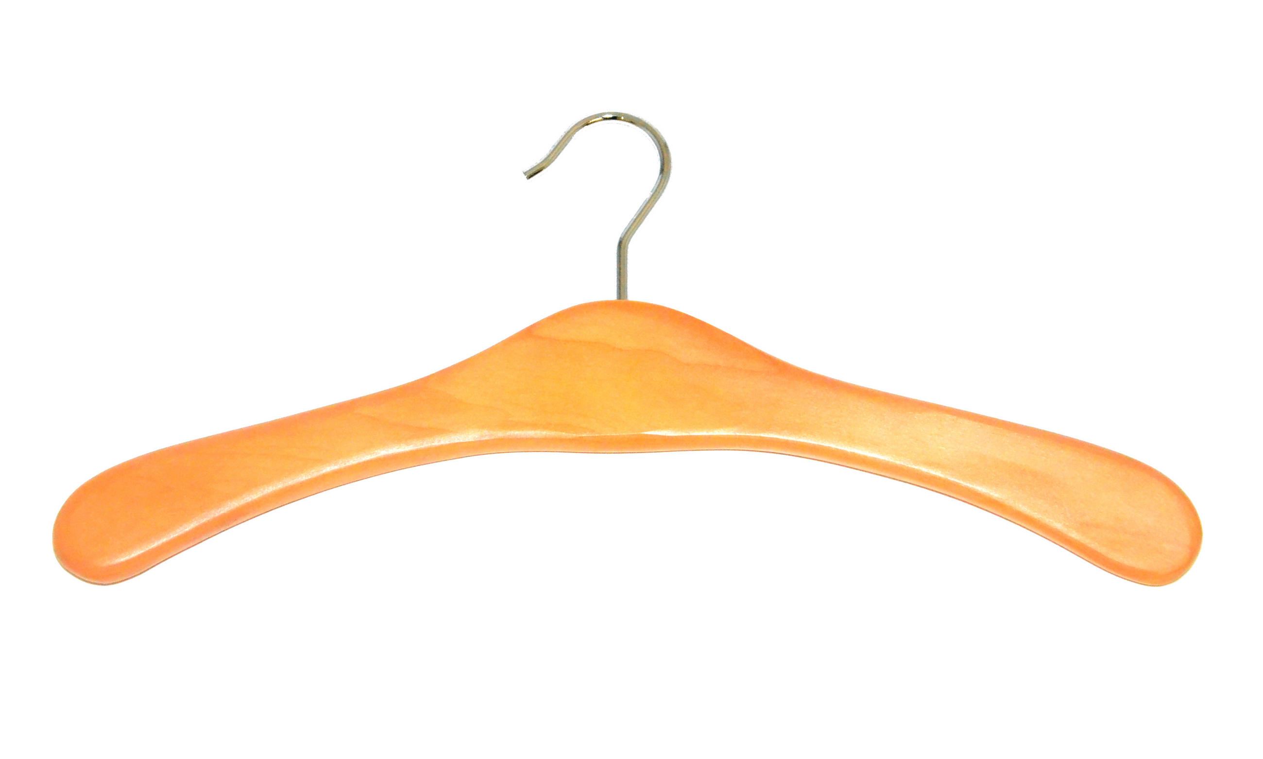 ŠATNÍ RAMÍNKO - přírodní barvy, Basics, dřevo (44cm)