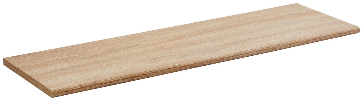 FALIPOLC 90/1,8/28 cm tölgyfa színű  - tölgyfa színű, Konventionell, faalapú anyag (90/1,8/28cm) - Xora