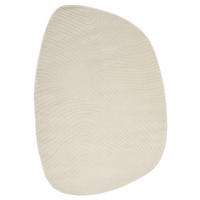 WEBTEPPICH  Wohnzimmer 130/190 cm Beige organisch  - Beige, Design, Textil (130/190cm) - Novel