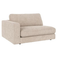 SOFFMODUL i ljusgrå  - ljusgrå/svart, Klassisk, metall/trä (129/78/103cm) - Rowico