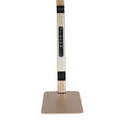 LED-SCHREIBTISCHLEUCHTE 98/20/22,5 cm  - Champagner/Schwarz, Design, Kunststoff/Metall (98/20/22,5cm) - Novel