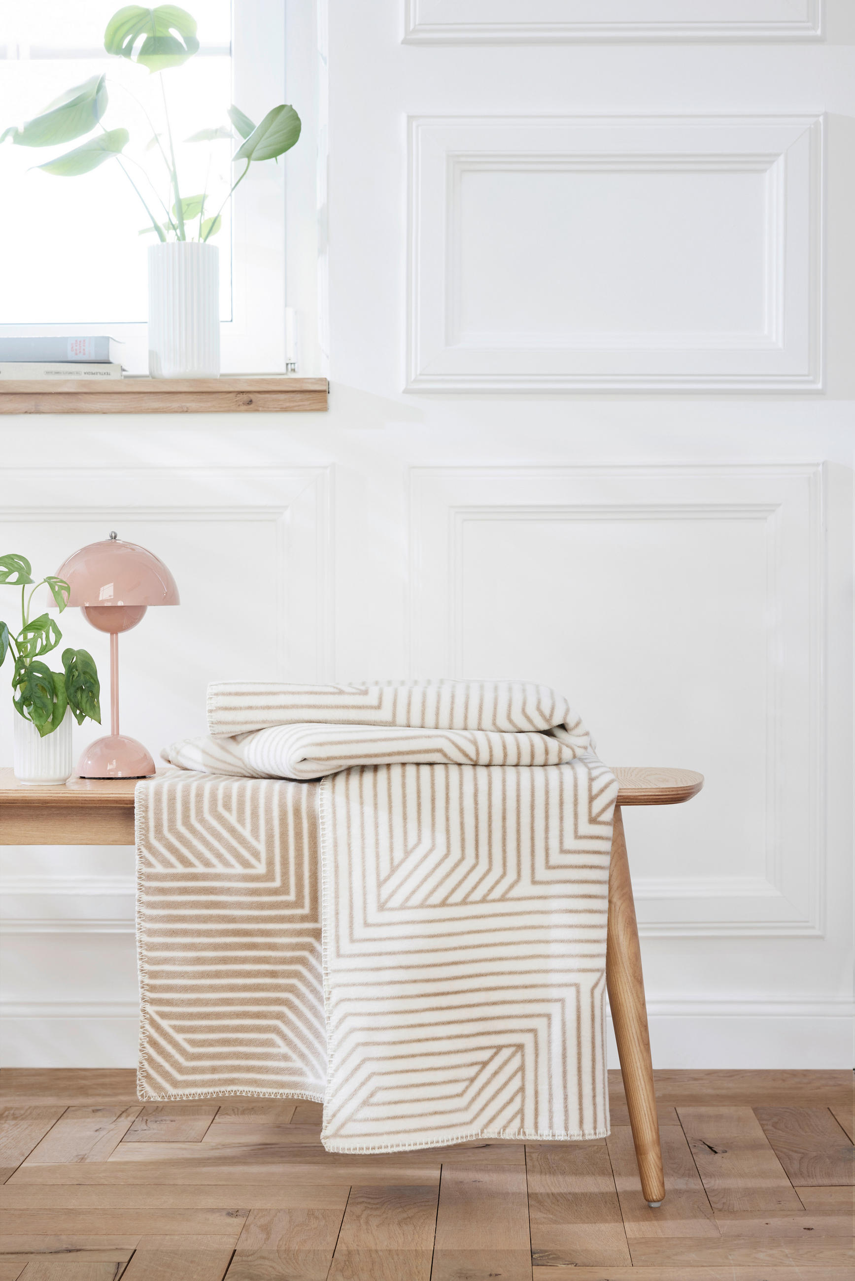 DECKE 150/200 cm  - Beige, Basics, Textil (150/200cm) - Novel