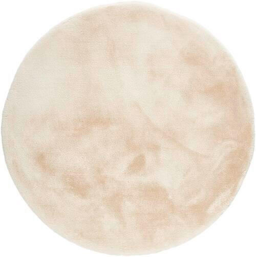 HOCHFLORTEPPICH 80 cm LIMA Beige  - Beige, Design, Textil (80cm) - Novel
