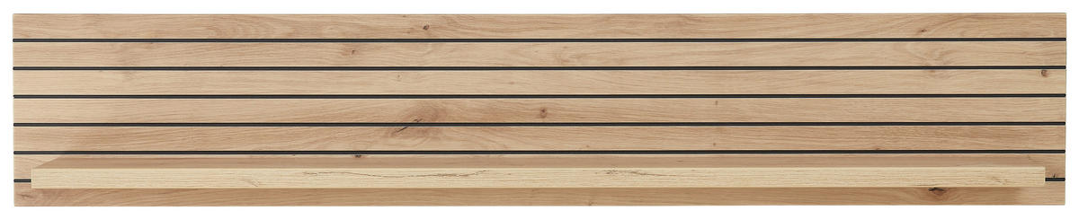 WANDBOARD Eiche Artisan  - Eiche Artisan, Design, Holzwerkstoff (120/22/23cm) - MID.YOU