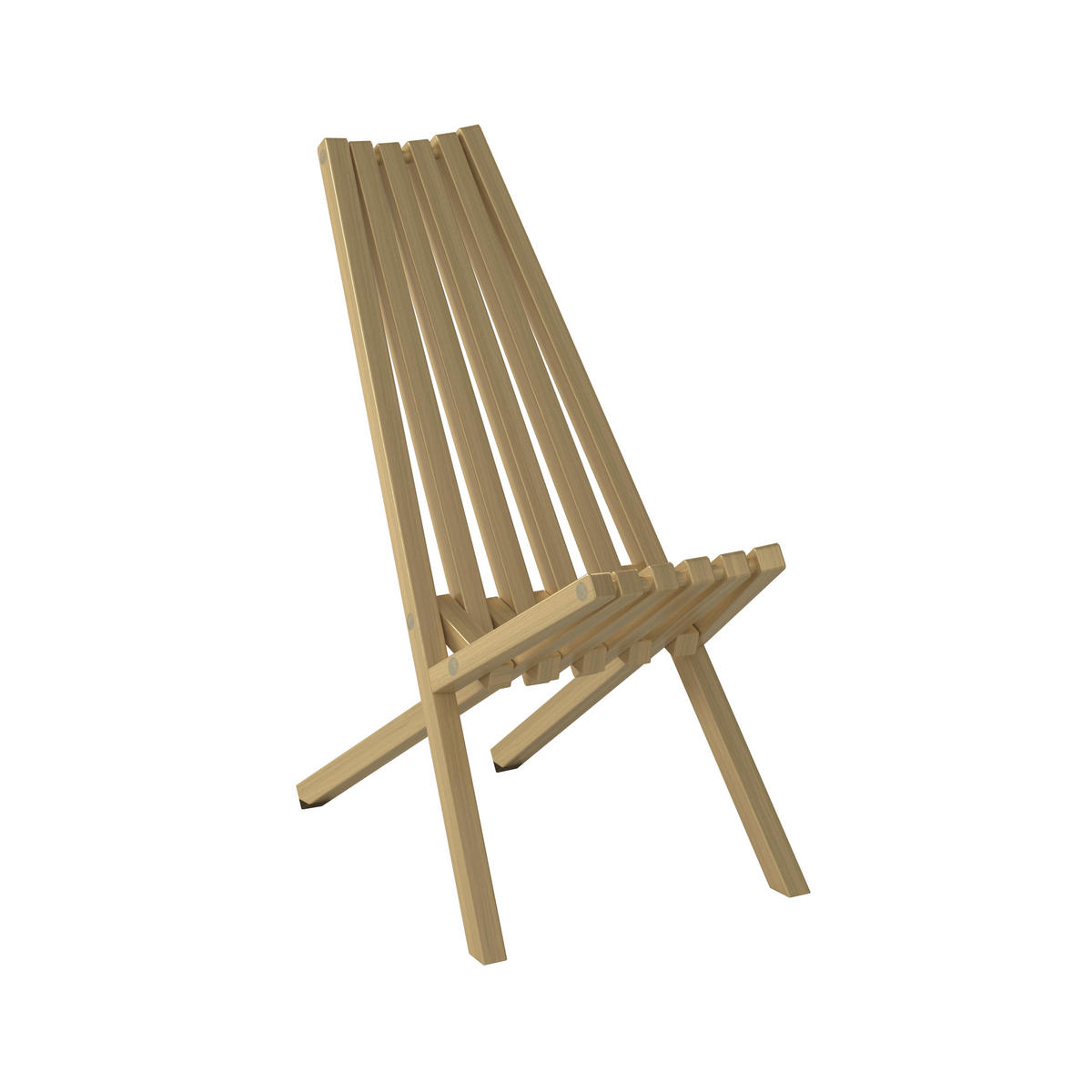 GARTEN-RELAXSESSEL 45/73/75 cm  - Akaziefarben, MODERN, Holz (45/73/75cm) - Ambia Garden
