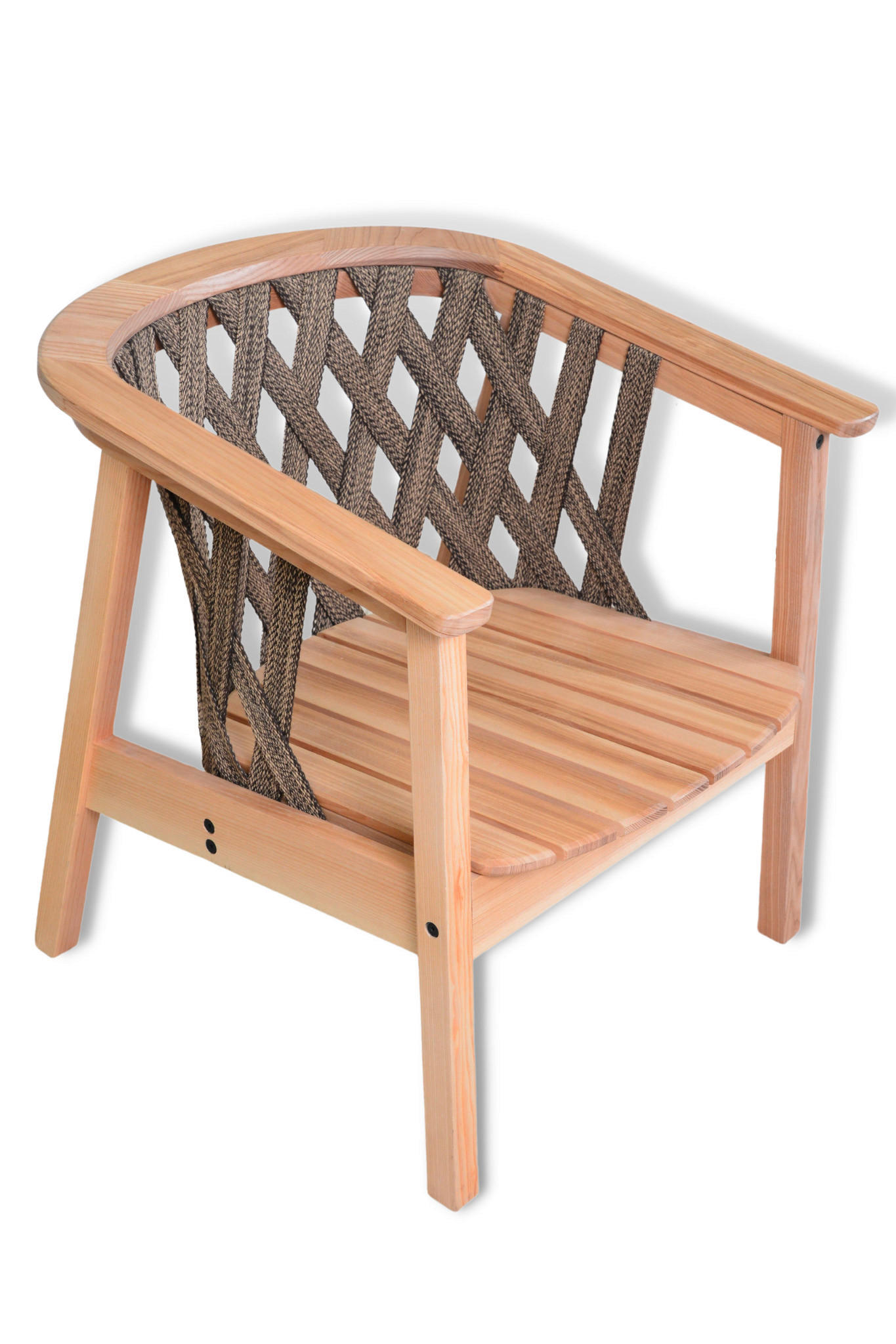 GARTENSTUHL Esche Braun, Naturfarben  - Braun/Naturfarben, ROMANTIK / LANDHAUS, Holz (65,5/67,5/64,5cm) - Modante