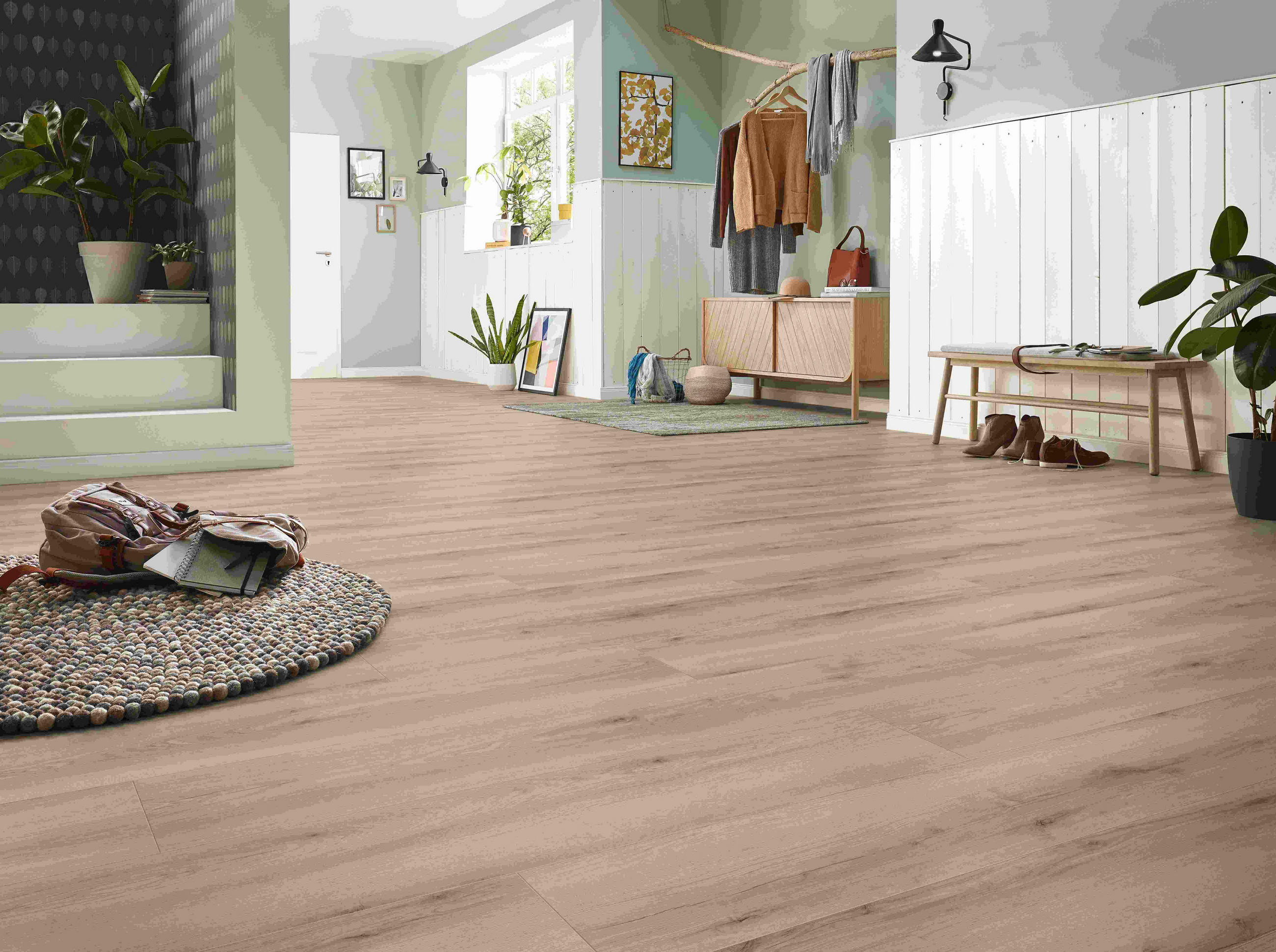 LAMINATBODEN Eiche Montafon Venda Atlas per m² - Eichefarben, KONVENTIONELL, Holzwerkstoff (138/24,4/0,8cm) - Venda