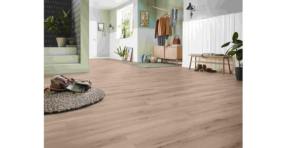 LAMINATBODEN Eiche Montafon Venda Atlas  per  m² - Eichefarben, KONVENTIONELL, Holzwerkstoff (138/24,4/0,8cm) - Venda