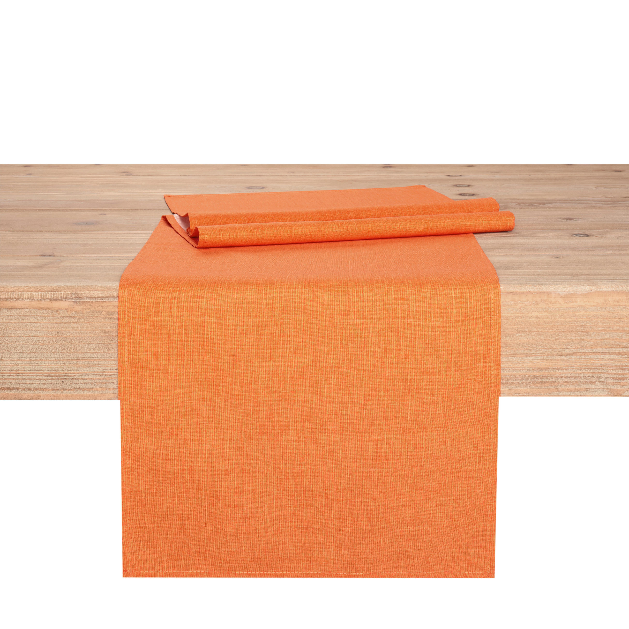 TISCHLÄUFER OSLO 40/140 cm  - Orange, Basics, Textil (40/140cm) - Peyer Syntex