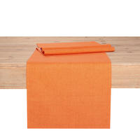 TISCHLÄUFER OSLO Textil Orange 40/140 cm  - Orange, Basics, Textil (40/140cm) - Peyer Syntex