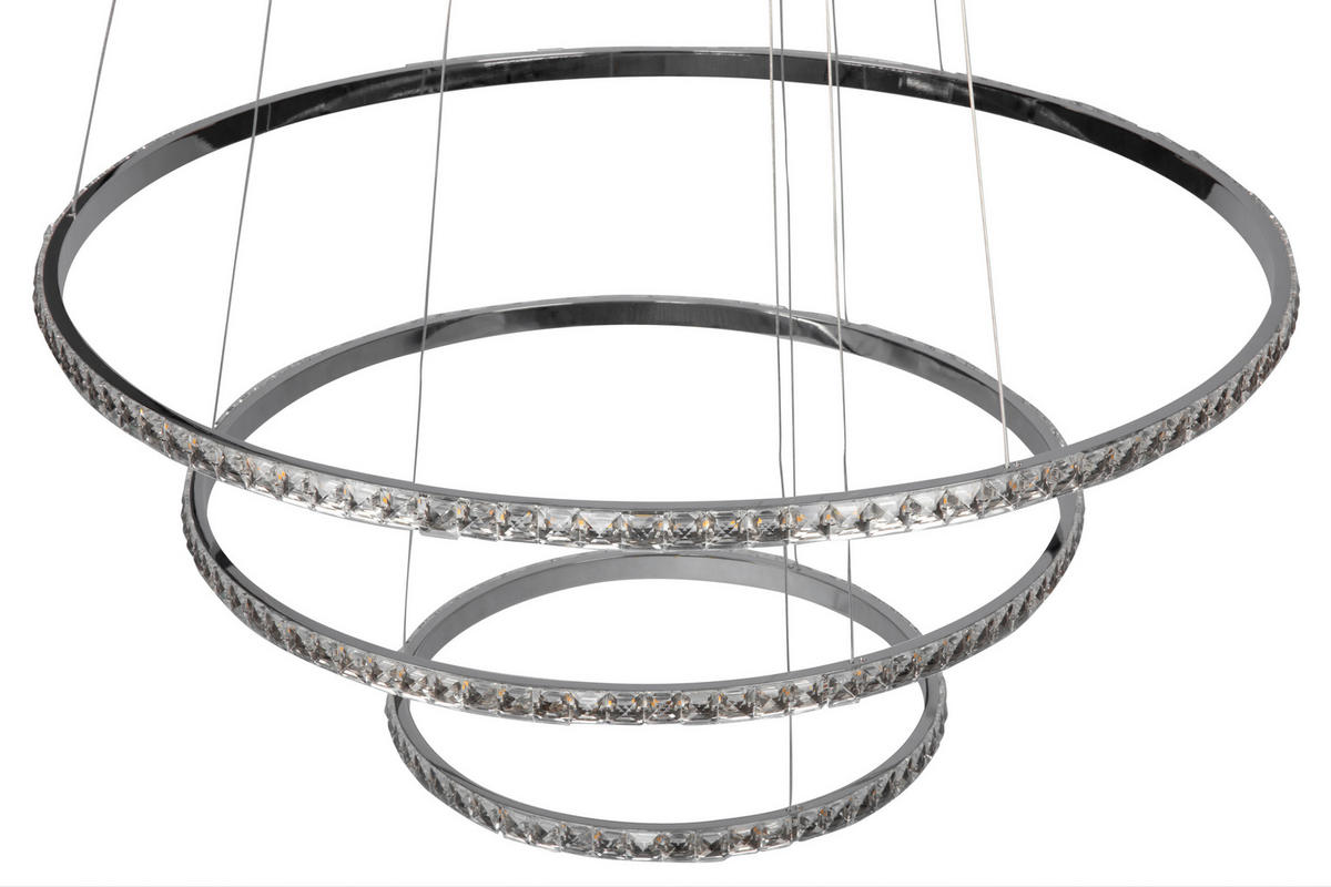 LED-HÄNGELEUCHTE 80/150 cm   - Weiß, Design, Kunststoff (80/150cm)