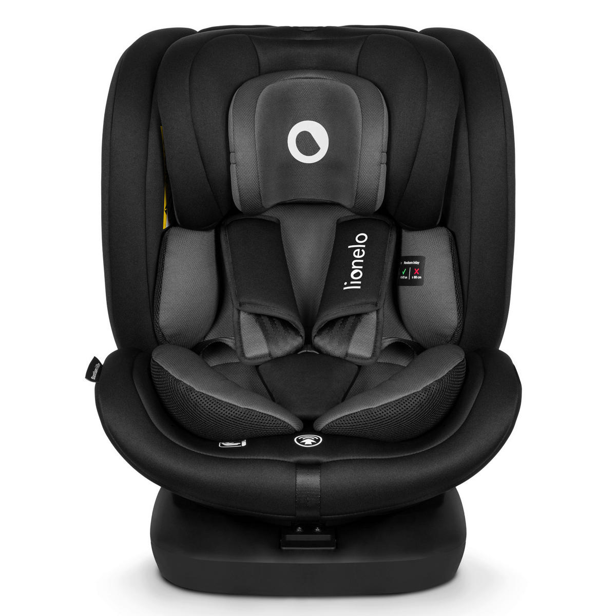 KINDERAUTOSITZ Bastiaan One i-Size   - Grau, Basics, Kunststoff (44.5/60/81cm) - Lionelo