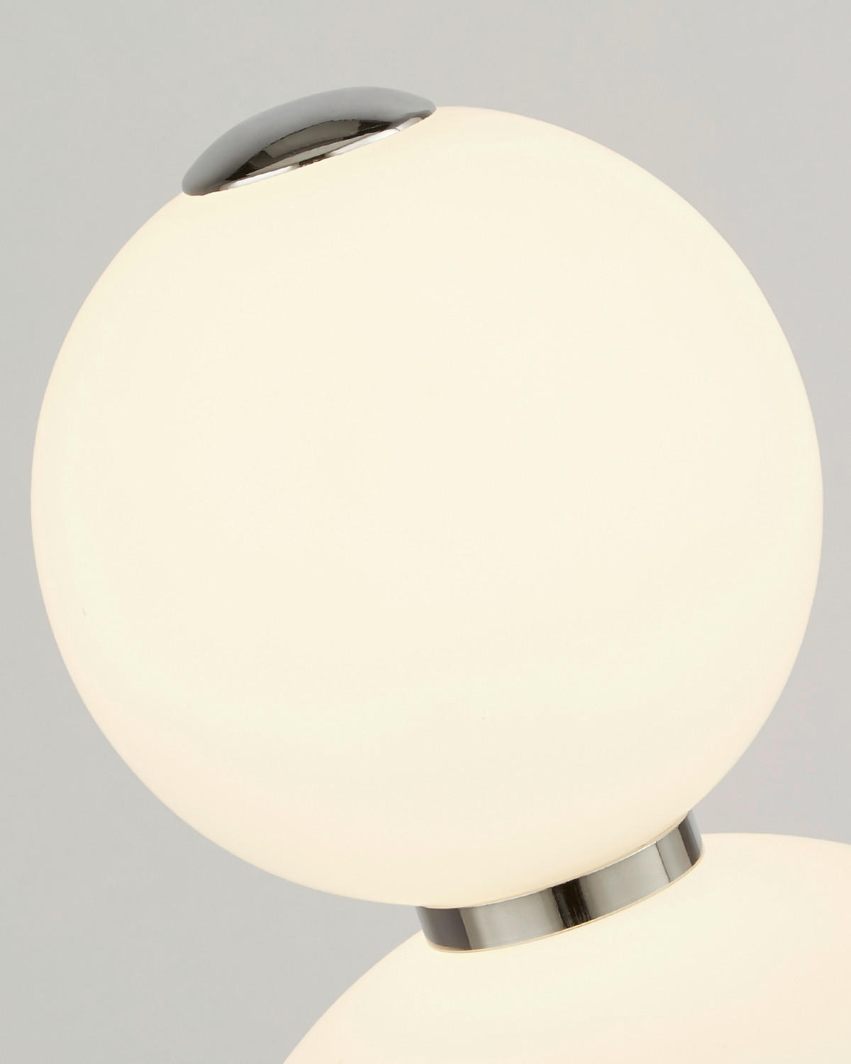 LED-WANDLEUCHTE 12/28 cm   - Chromfarben/Weiß, Basics, Glas/Metall (12/28cm)