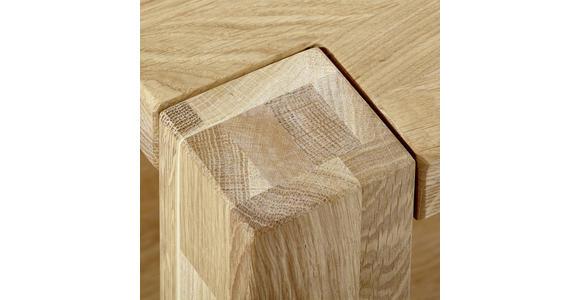 COUCHTISCH in Holz 110/70/45 cm  - Eichefarben, KONVENTIONELL, Holz (110/70/45cm) - Linea Natura