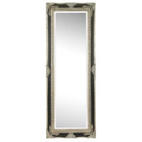 OGLEDALO ZIDNO  60/160/6,1 cm     - srebrne boje/crna, Lifestyle, drvo (60/160/6,1cm) - Landscape