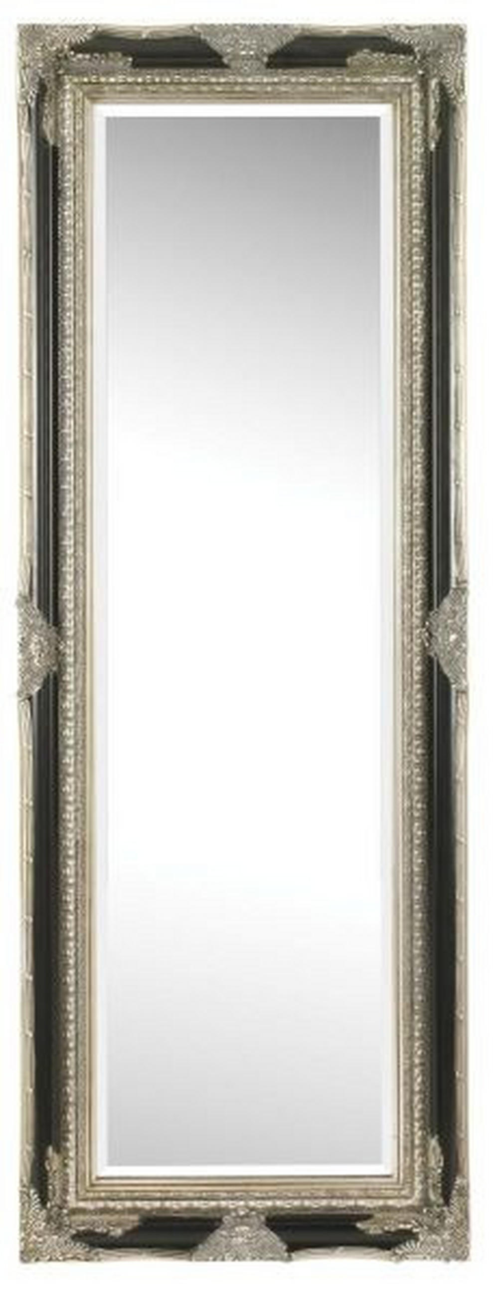 OGLEDALO ZIDNO  60/160/6,1 cm     - srebrne boje/crna, Lifestyle, drvo (60/160/6,1cm) - Landscape