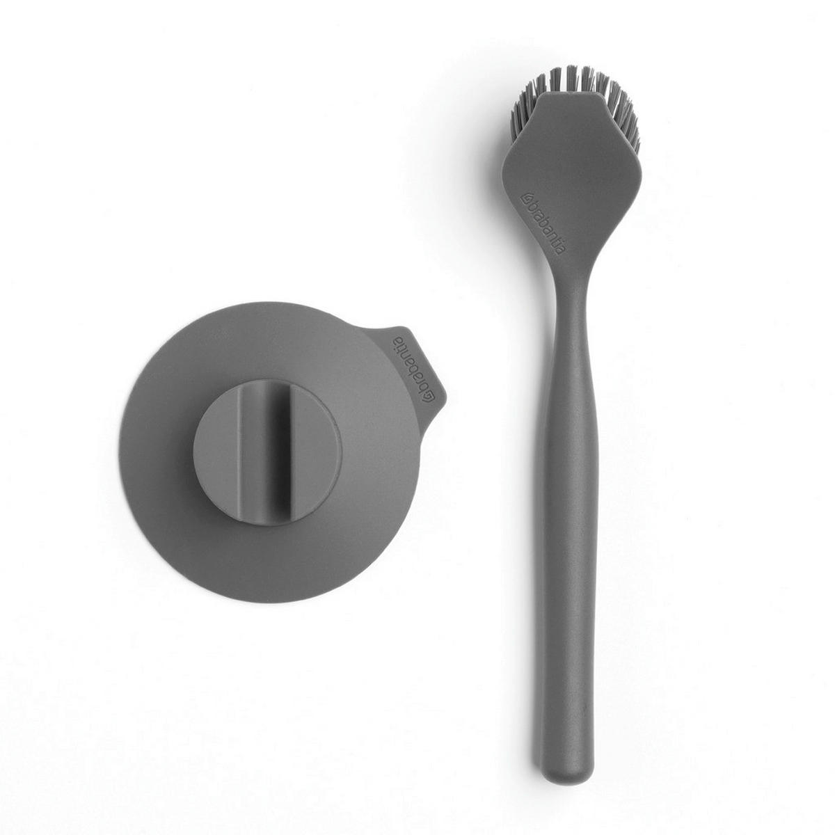 ŠČETKA ZA POMIVANJE - siva, Design, umetna masa (23,5/6/11cm) - Brabantia