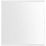 WANDSPIEGEL 75/78/3 cm  - Klar/Weiß, Design, Glas/Holzwerkstoff (75/78/3cm) - Voleo