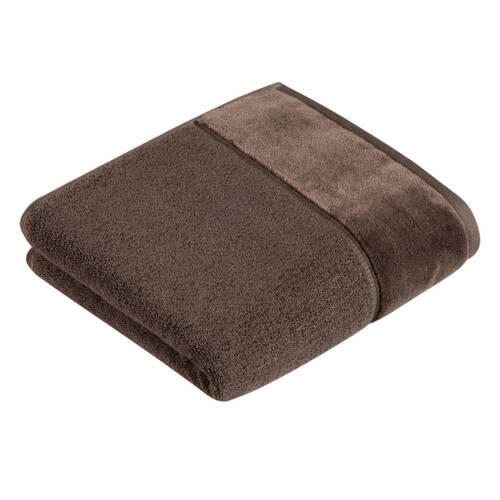HANDTUCH 110/60 cm Pure NOS Vossen Wäsche Braun  - Braun, Basics, Textil (110/60cm) - Vossen