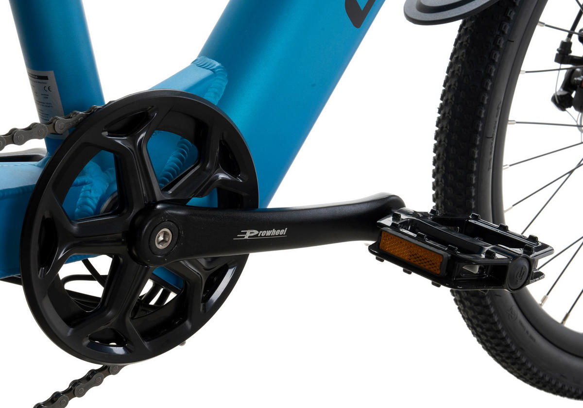 ELEKTROFAHRRAD E-Kompaktrad 24 Zoll  - Hellblau, Basics, Metall (180/70/100cm)