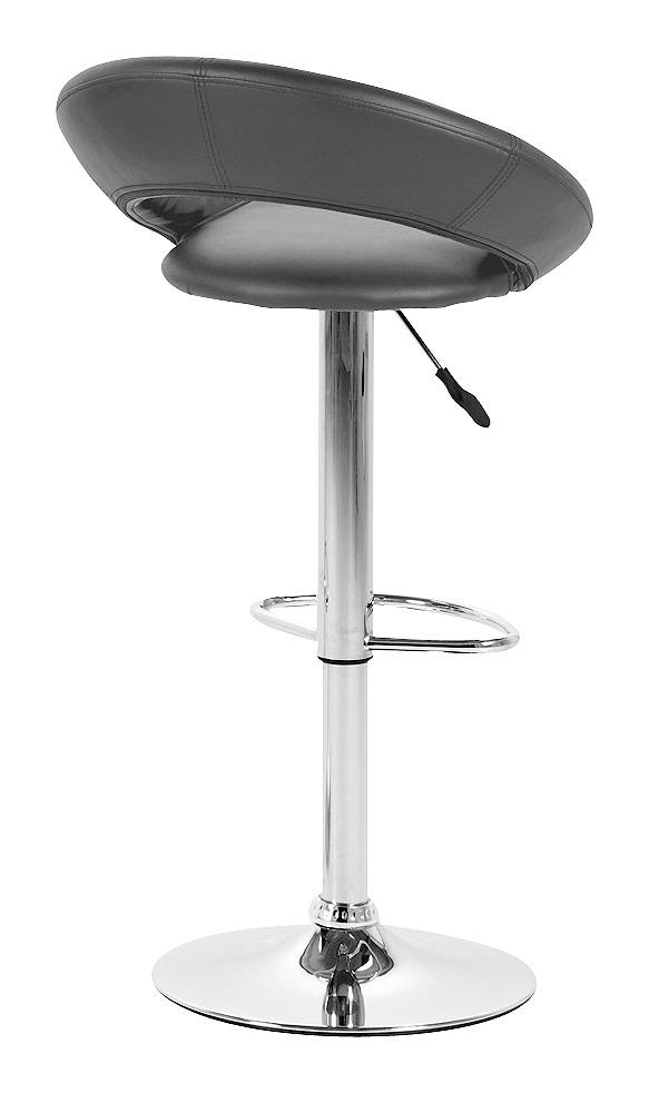 BAROVÁ ŽIDLE, černá, barvy chromu - černá/barvy chromu, Design, kov/plast (56/82-103/50cm) - Carryhome