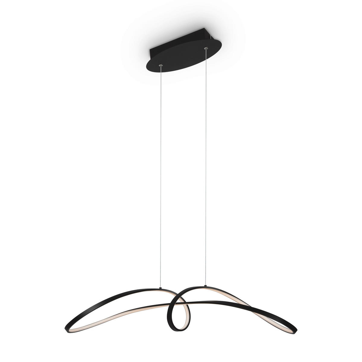 PENDELLEUCHTE 93/23/29 cm    - Schwarz, Trend, Metall (93/23/29cm) - MAYTONI
