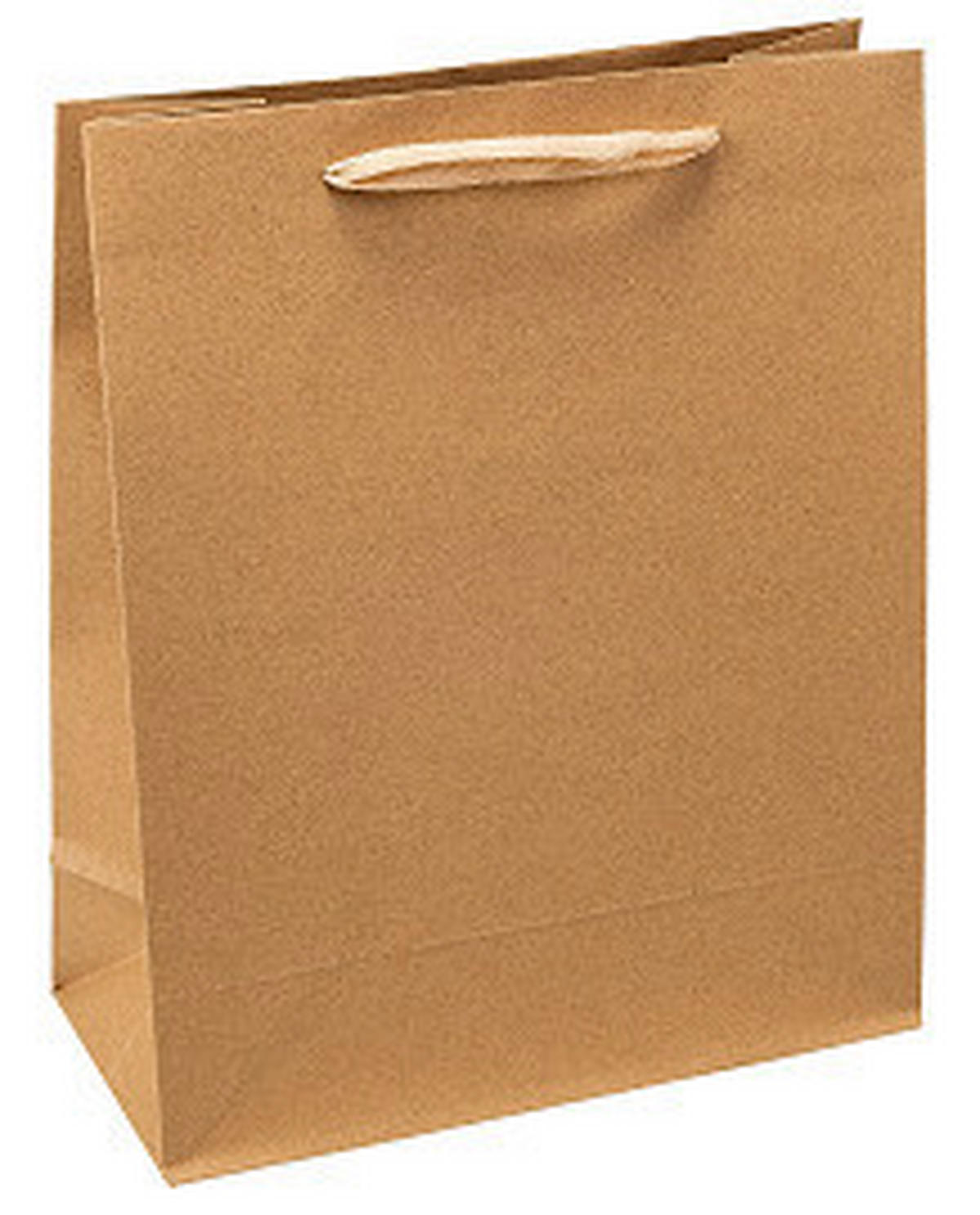 GESCHENKTASCHE  - Braun, Basics, Papier (18/23/10cm)