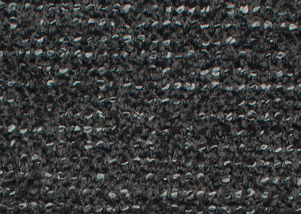 SESSEL in Chenille, Struktur Echtleder Anthrazit  - Anthrazit/Schwarz, Design, Leder/Textil (80/97/89cm) - Schöner Wohnen