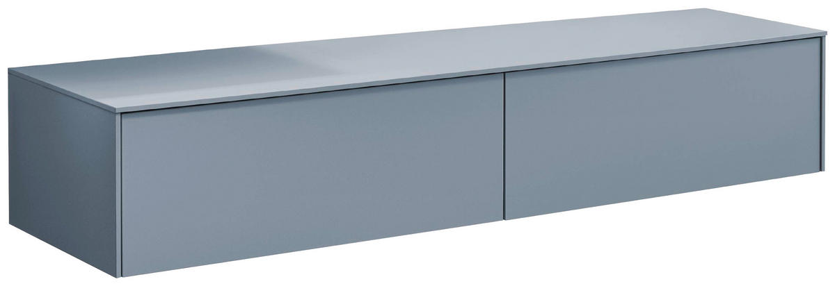UNTERSCHRANK 162/30/48,3 cm   - Hellblau, MODERN, Holzwerkstoff (162/30/48,3cm) - Celina Home