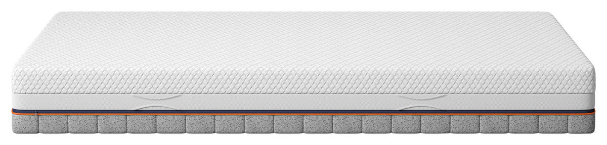 KALTSCHAUMMATRATZE 200/200 cm Höhe ca. 24 cm 7 -Zonen - Basics, Textil (200/200cm) - Novel