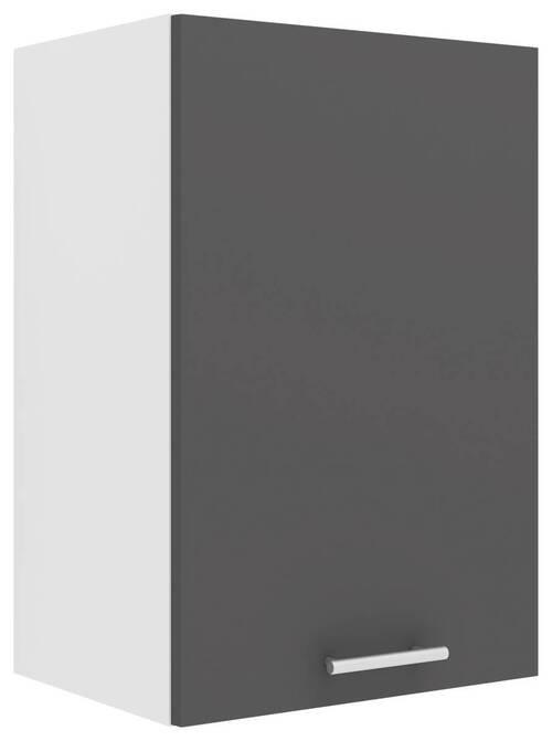 KÜCHENOBERSCHRANK 40/60/31 cm  in Anthrazit, Weiß  - Anthrazit/Alufarben, KONVENTIONELL, Holzwerkstoff/Metall (40/60/31cm) - MID.YOU