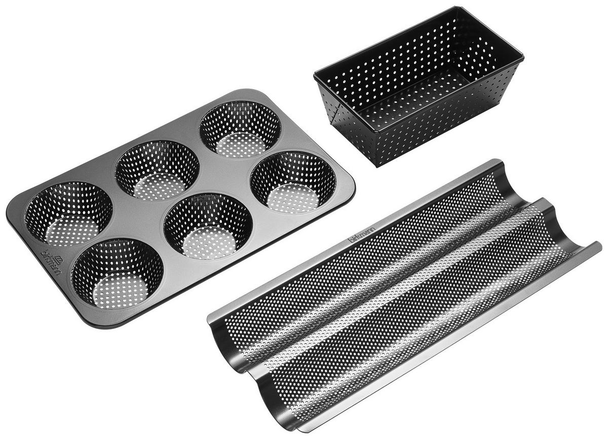BACKSET - Schwarz, Basics, Metall (26,3000/12,0000/22,0000cm) - Birkmann