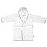 KINDERBADEMANTEL Grau, Weiß - Weiß/Grau, Basics, Textil (86/92) - Bebe Jou
