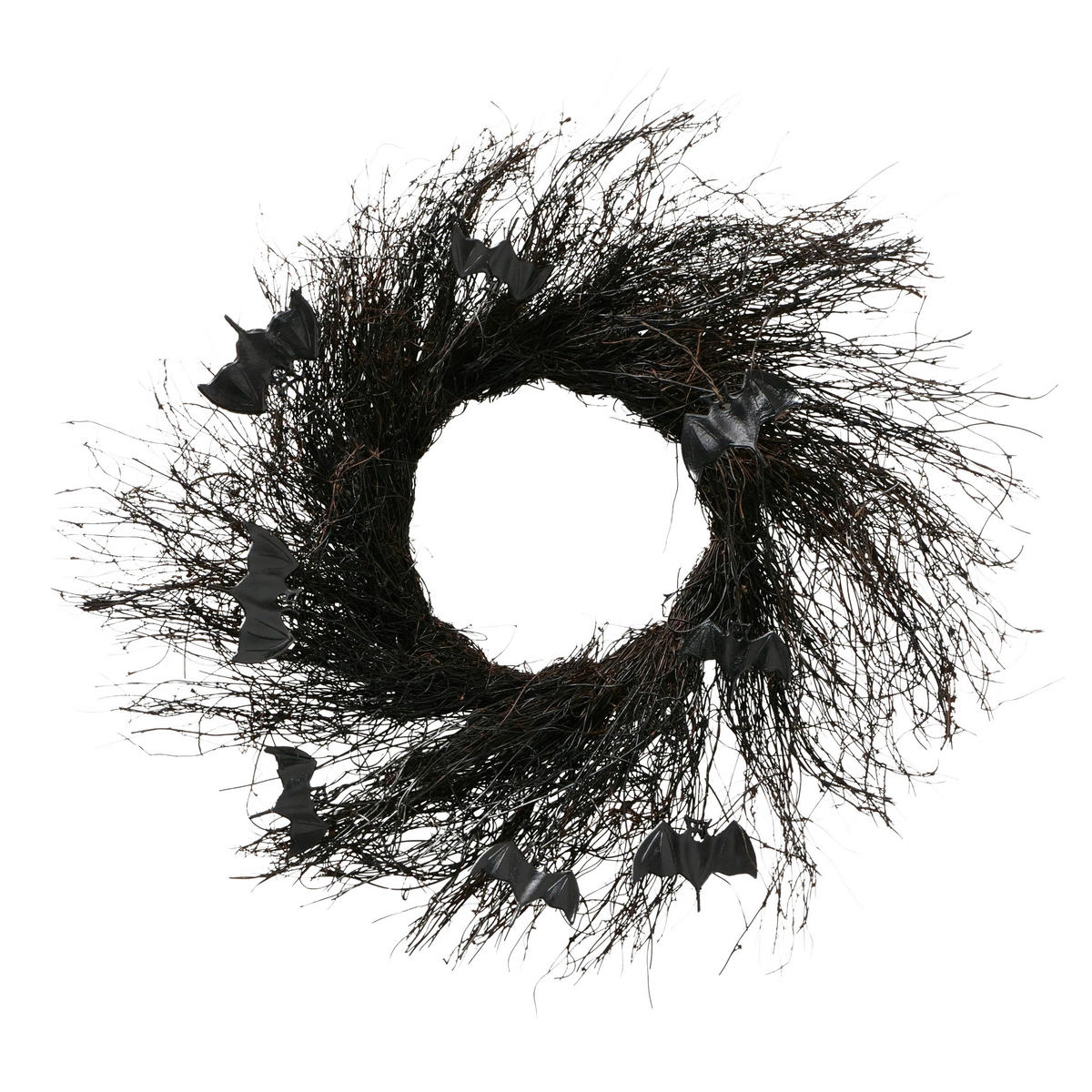 DEKOHÄNGER  - Schwarz, Trend, Naturmaterialien/Kunststoff (57/7cm)