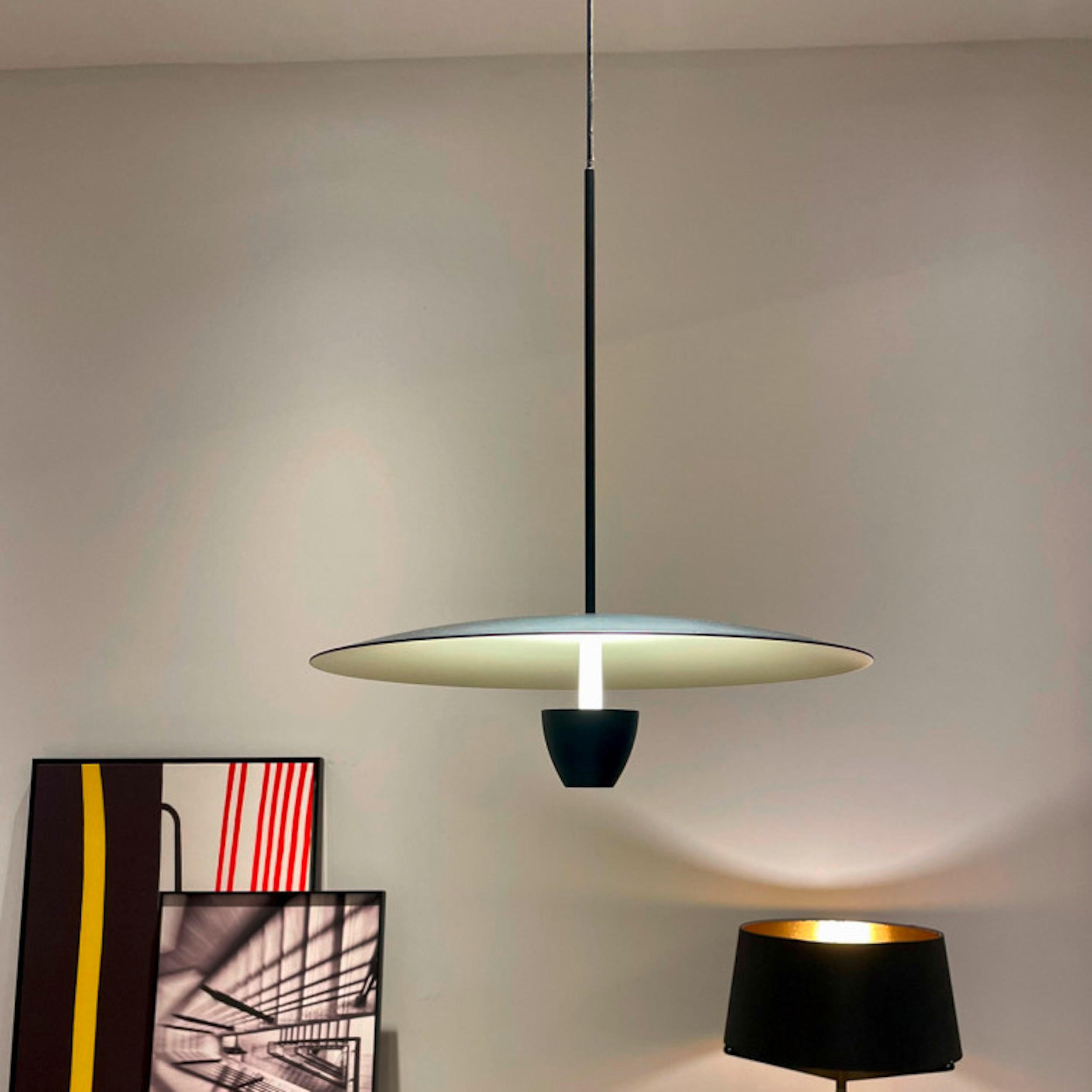 HÄNGELEUCHTE 39/120 cm    - Schwarz, Design, Metall (39/120cm)